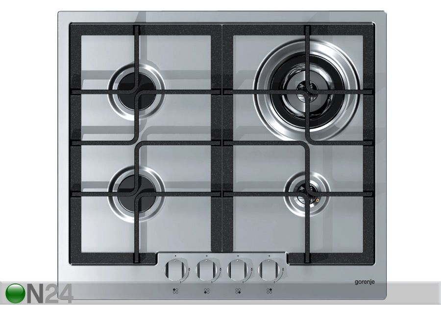 Gaasiplaat Gorenje roostevaba suurendatud