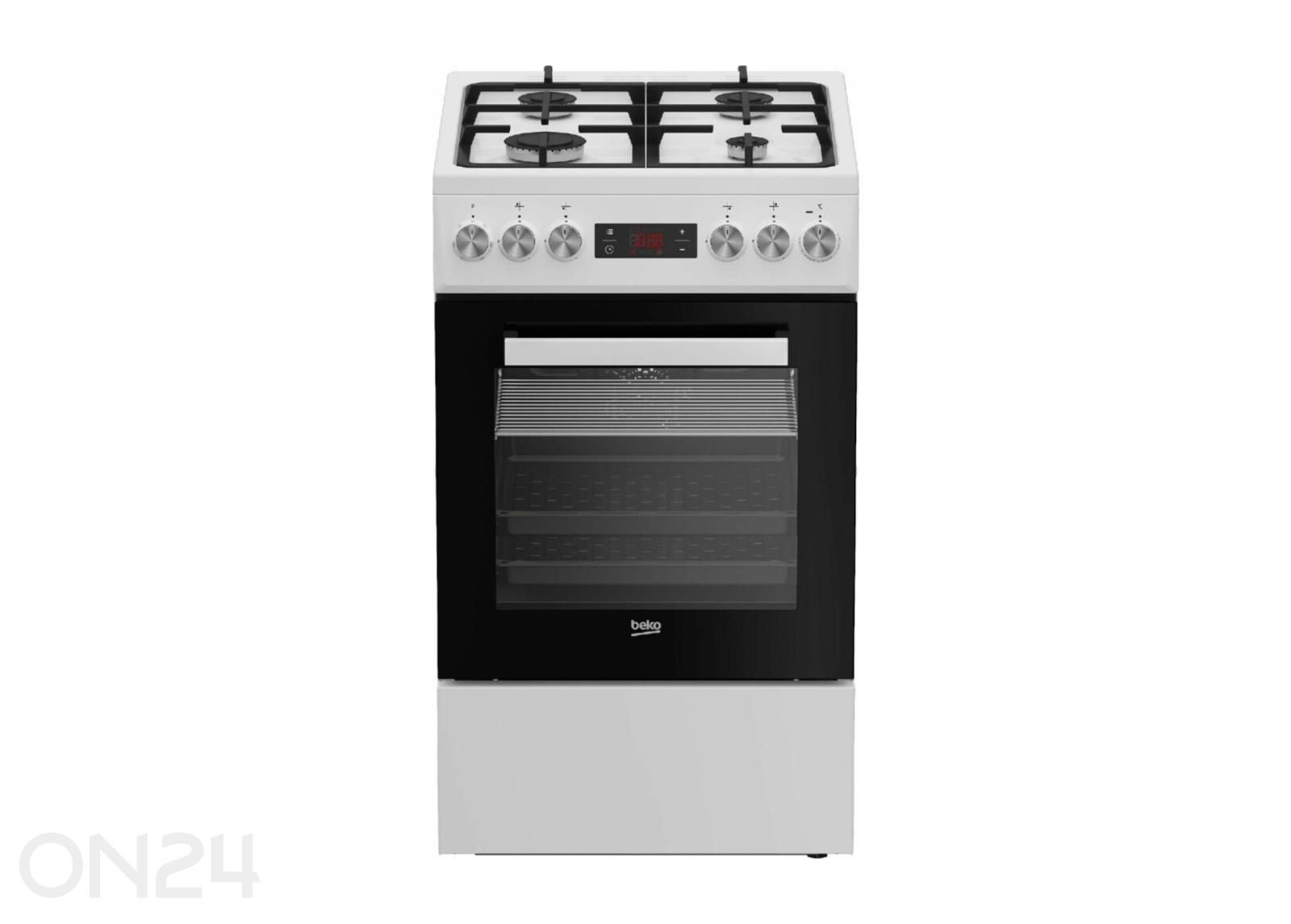 Gaasipliit elektriahjuga Beko FSM52332DWDT suurendatud
