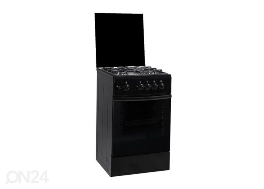 Gaasipliit Schlosser F504G1G/02B, must suurendatud