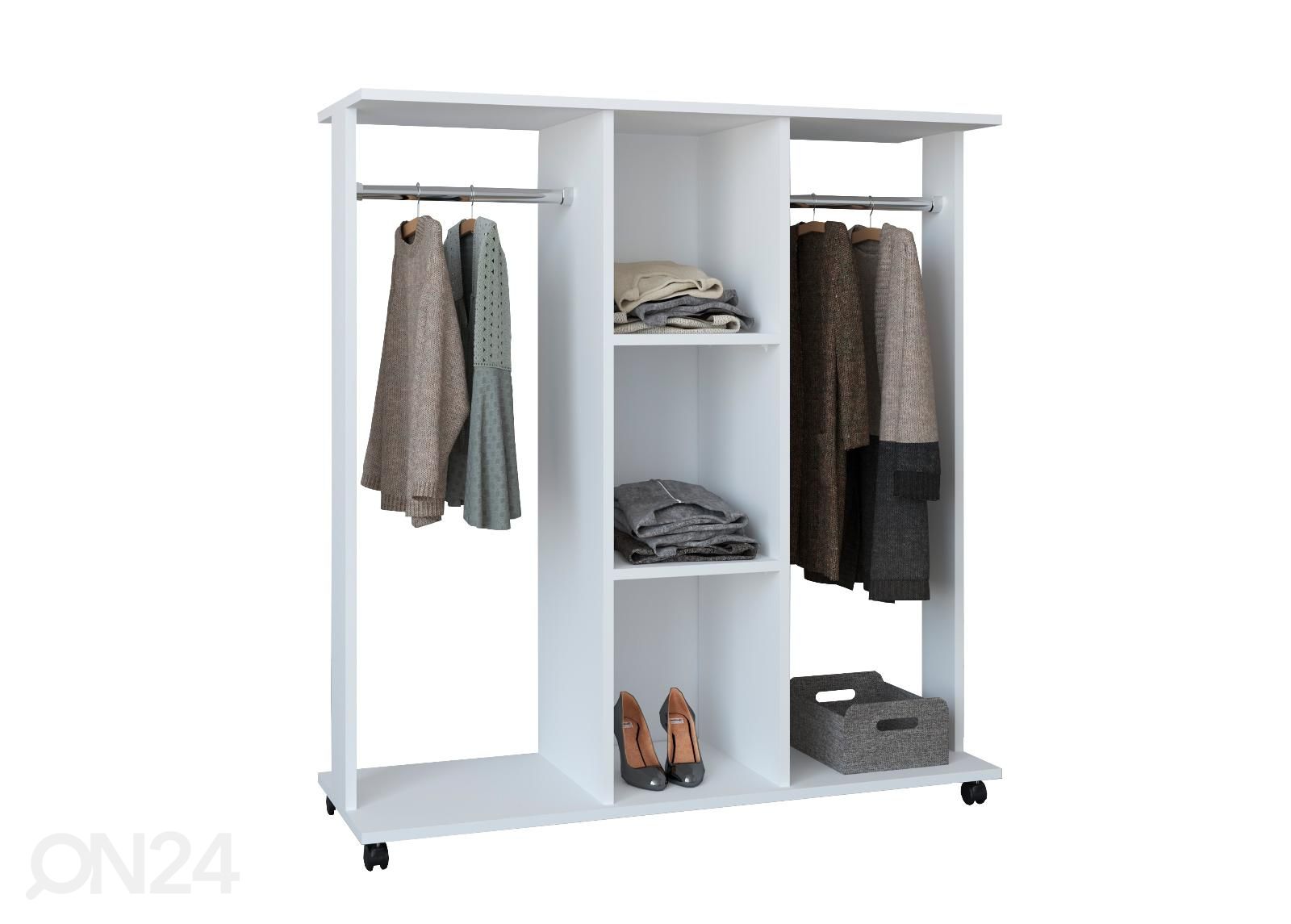 Garderoobikapp Ralosa 116 cm suurendatud