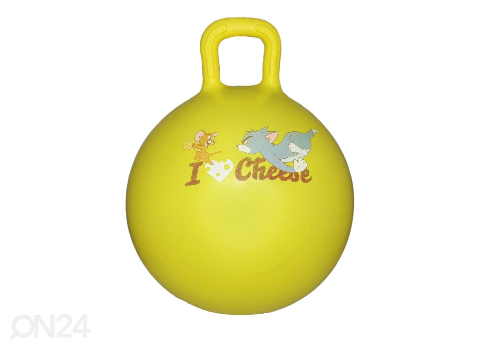 Gerardo's Toys hüppepall Fun Ball Tom & Jerry, kollane suurendatud