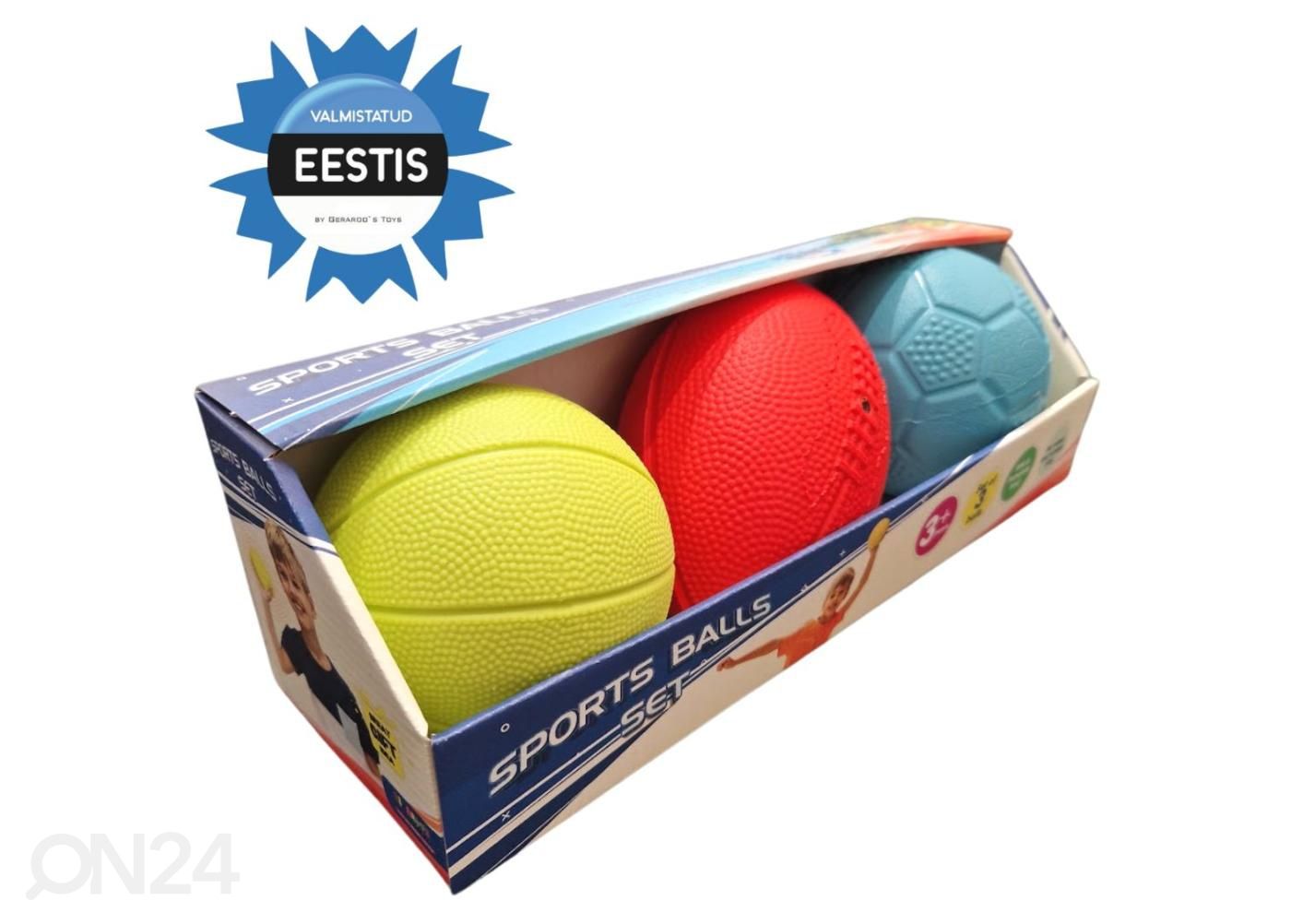 Gerardo's Toys pallide komplekt 3 tk suurendatud