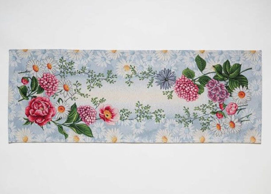 Gobeläänkangast linik Bellis 36x100 cm suurendatud