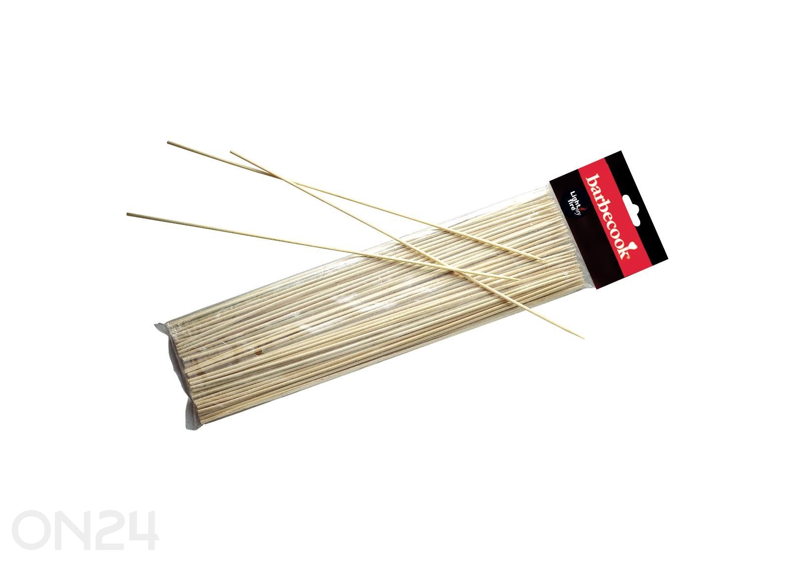 Grillimistikud Barbecook Bamboo 30 cm, 100 tk suurendatud