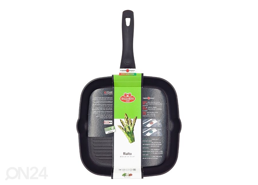 Grillpann Ballarini Rialto 28x28 cm suurendatud