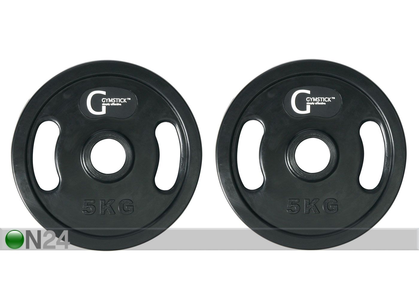 Gymstick ketas Olympia 5 kg 2 tk suurendatud