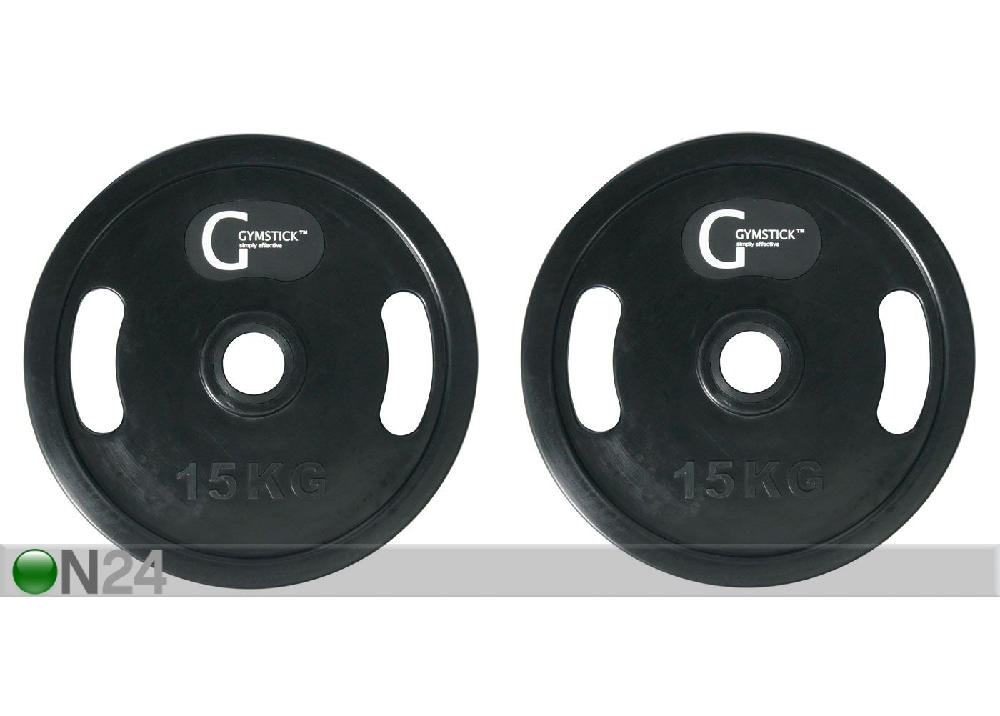 Gymstick ketas Olympic 15 kg 2 tk suurendatud