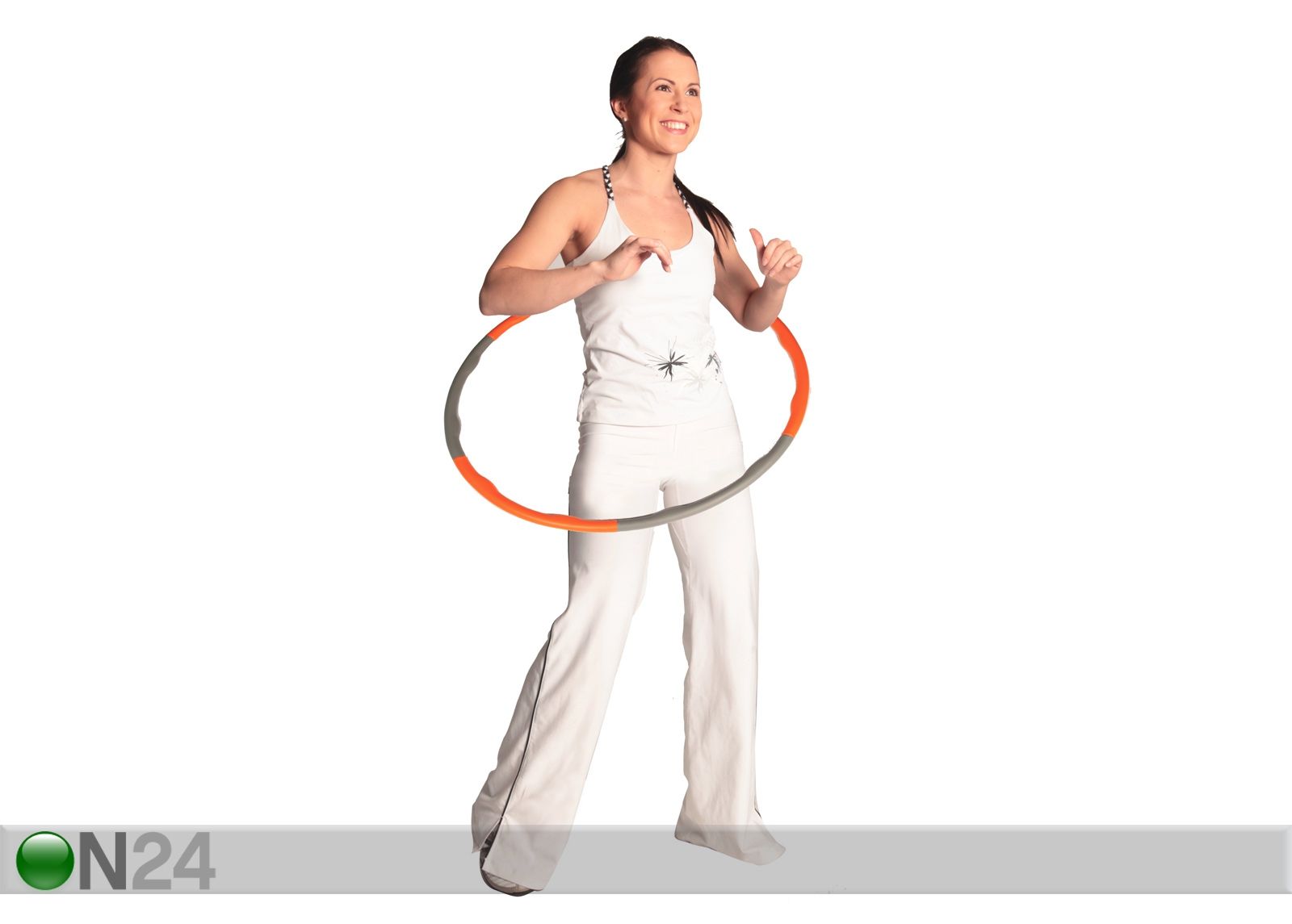 Gymstick kokkupandav hularõngas 1,2 kg + DVD suurendatud