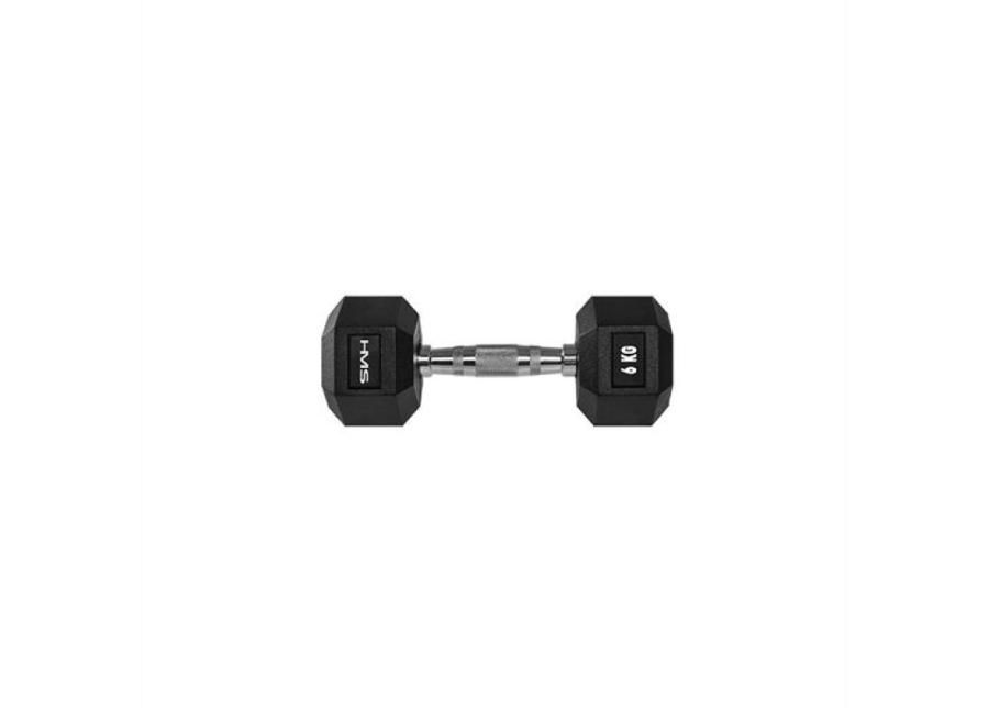 Hantel HMS HEX PRO 6 KG suurendatud
