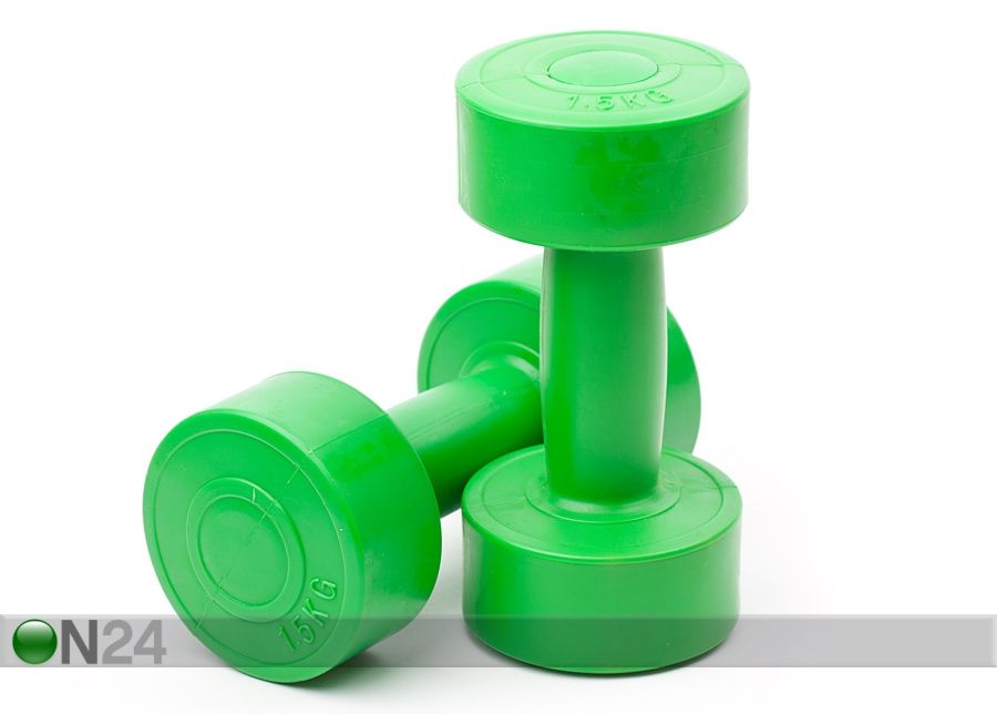 Hantlid 2x1,5kg suurendatud