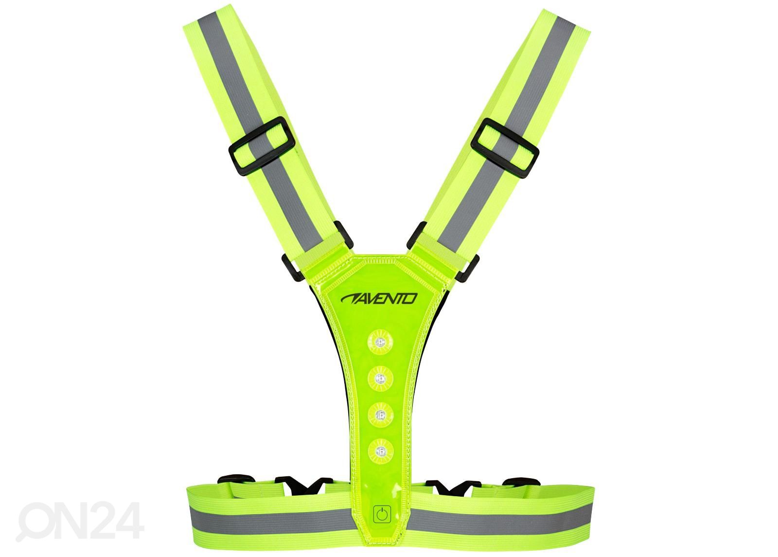 Helkurvest LED tuledega Avento suurendatud