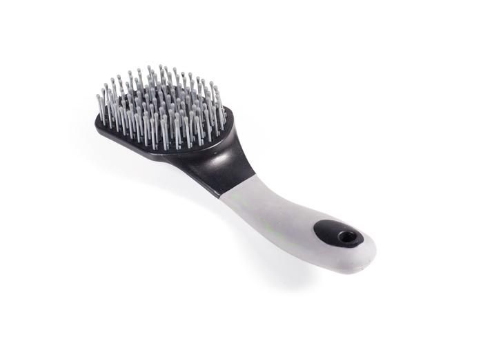 Hobuse hari softgrip laka/saba must suurendatud
