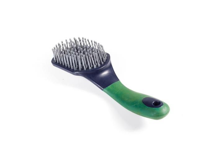 Hobuse hari softgrip laka/saba sinine suurendatud