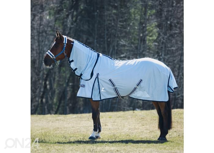 Hobuse putukatekk freja 125 cm helesinine suurendatud