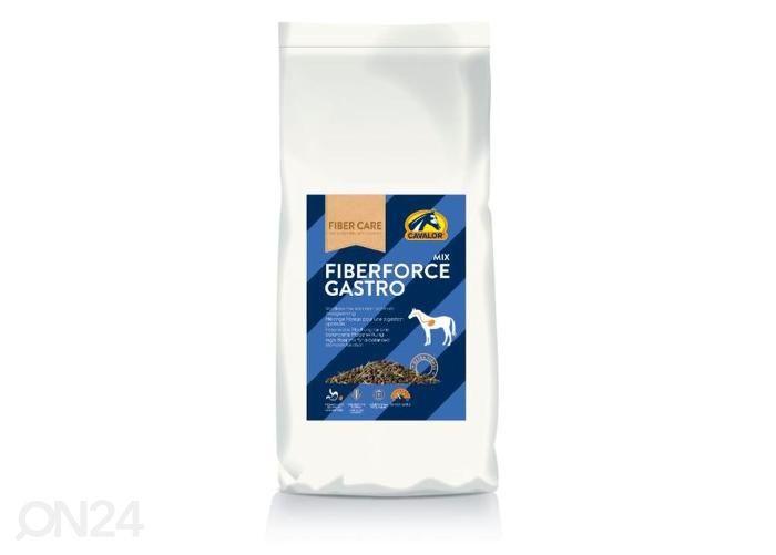 Hobuse täissööt fiberforce gastro 15kg suurendatud