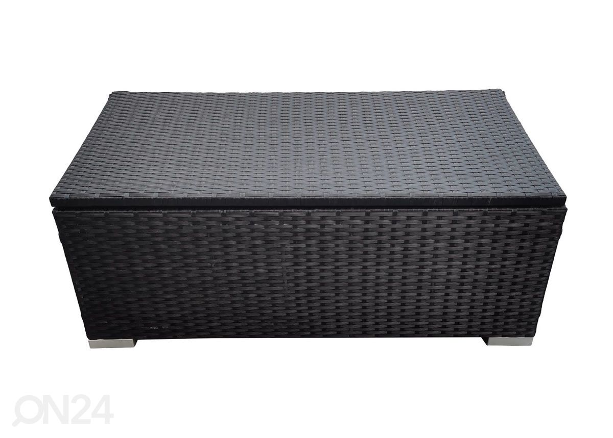 Hoiukast aeda, must suurendatud