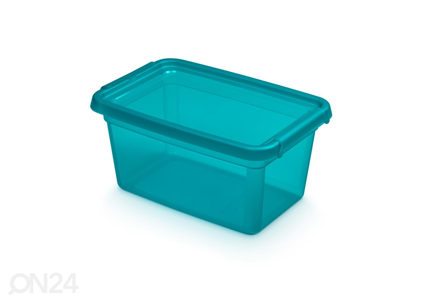 Hoiukast BaseStore 1,5 L, 14x19xh9 cm sinine suurendatud