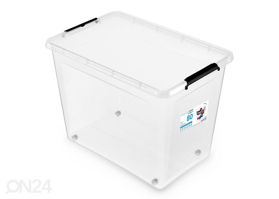 Hoiukast ratastel SimpleStore, 80 L, 58x39x42 cm suurendatud