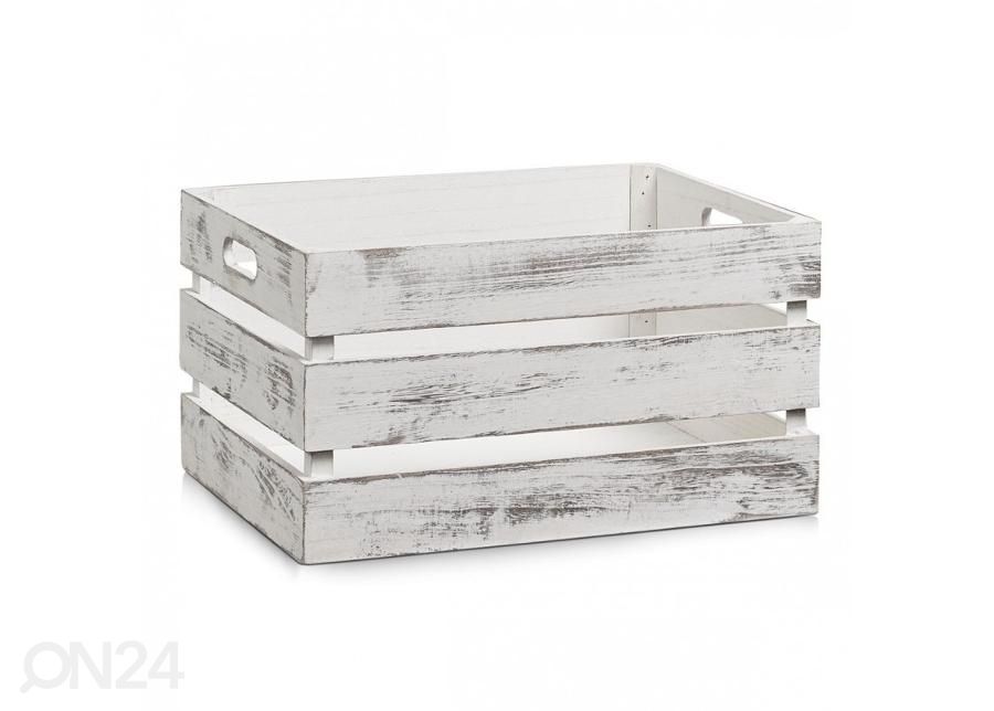 Hoiukast Vintage white suurendatud