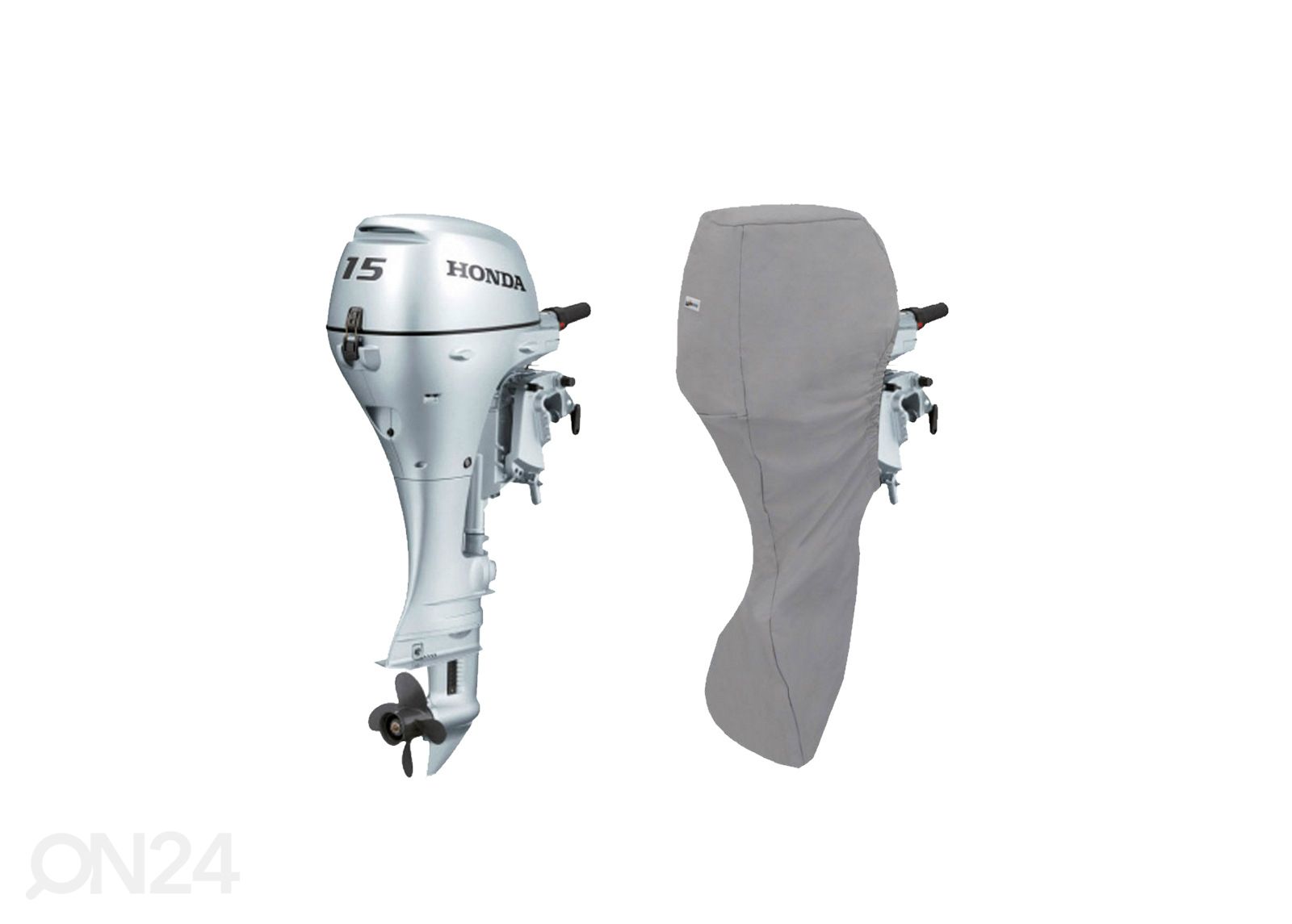 Honda päramootori täiskate BF15 BF20 15'' 2002- suurendatud