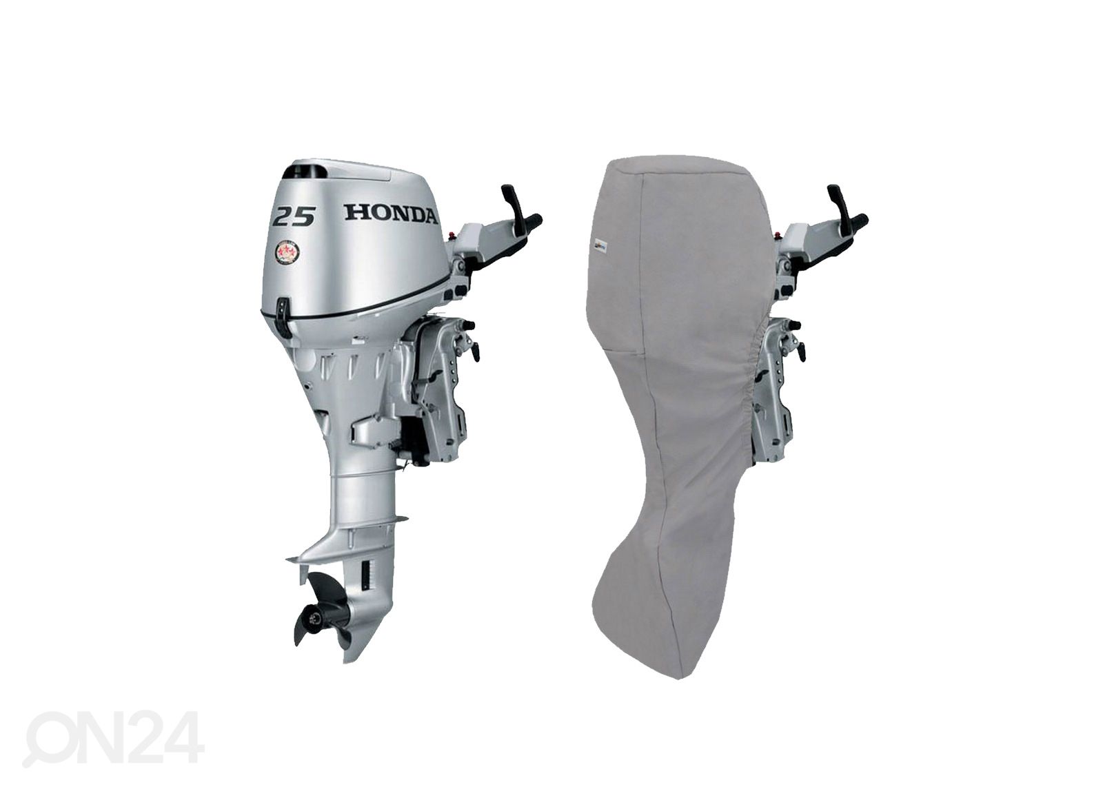 Honda päramootori täiskate BF25 BF30 20'' 2002- suurendatud