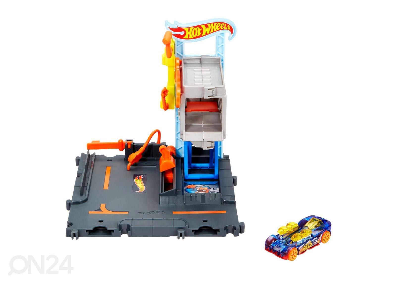 Hot Wheels® City remondijaam suurendatud