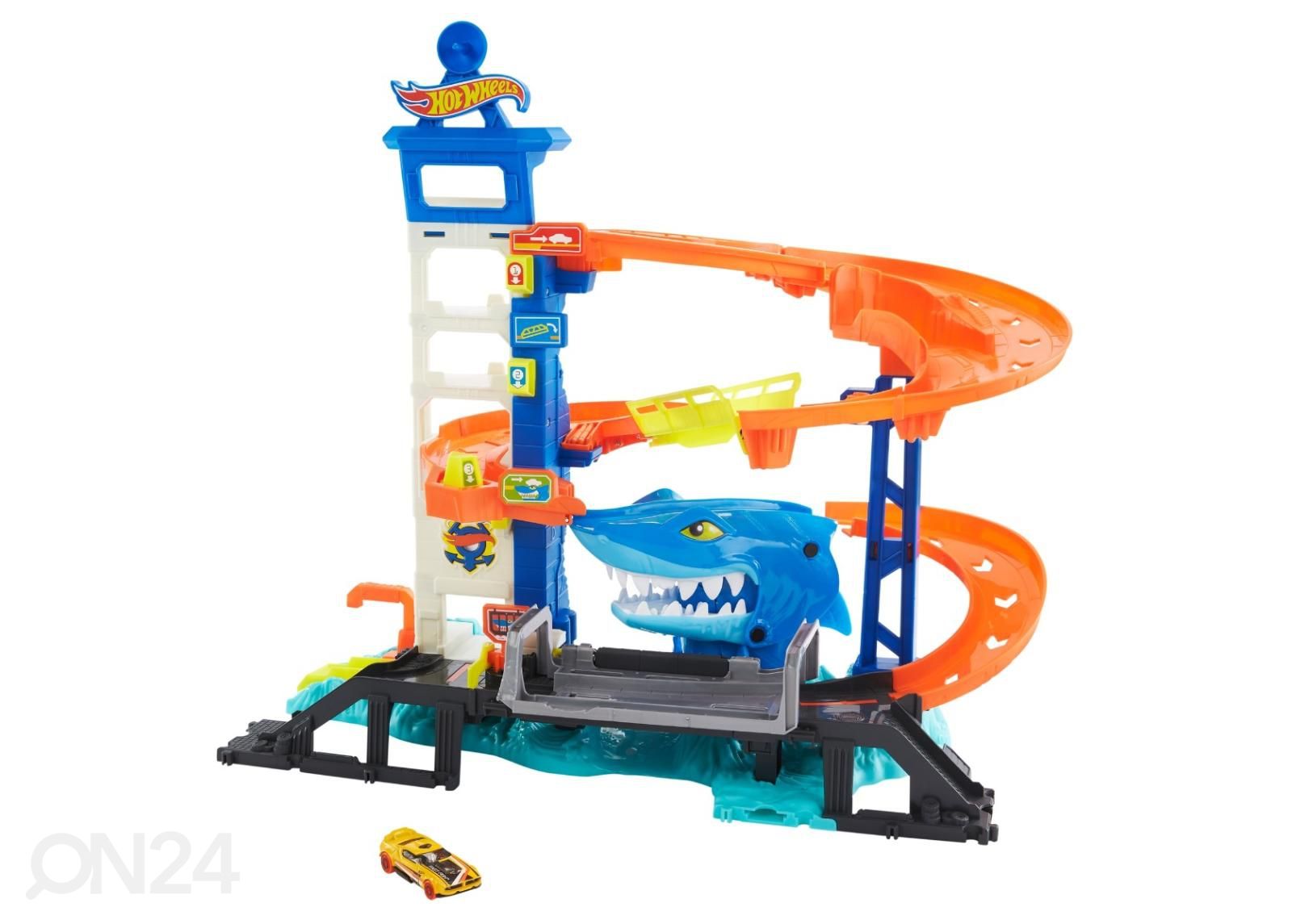 Hot Wheels® hai rünnaku rada suurendatud