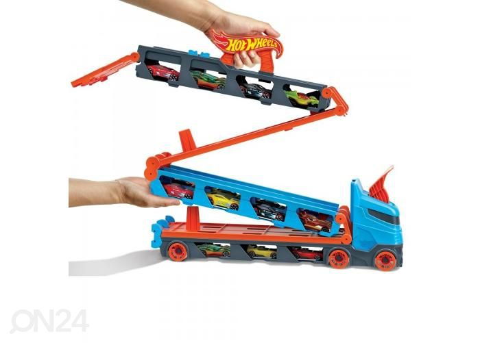 Hot Wheels Kiirtee megatreiler suurendatud