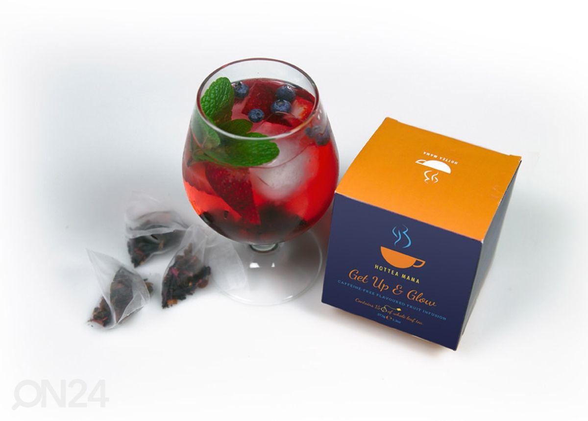 HotTea Mama tee Tõuse ja Sära (Get Up and Glow) suurendatud