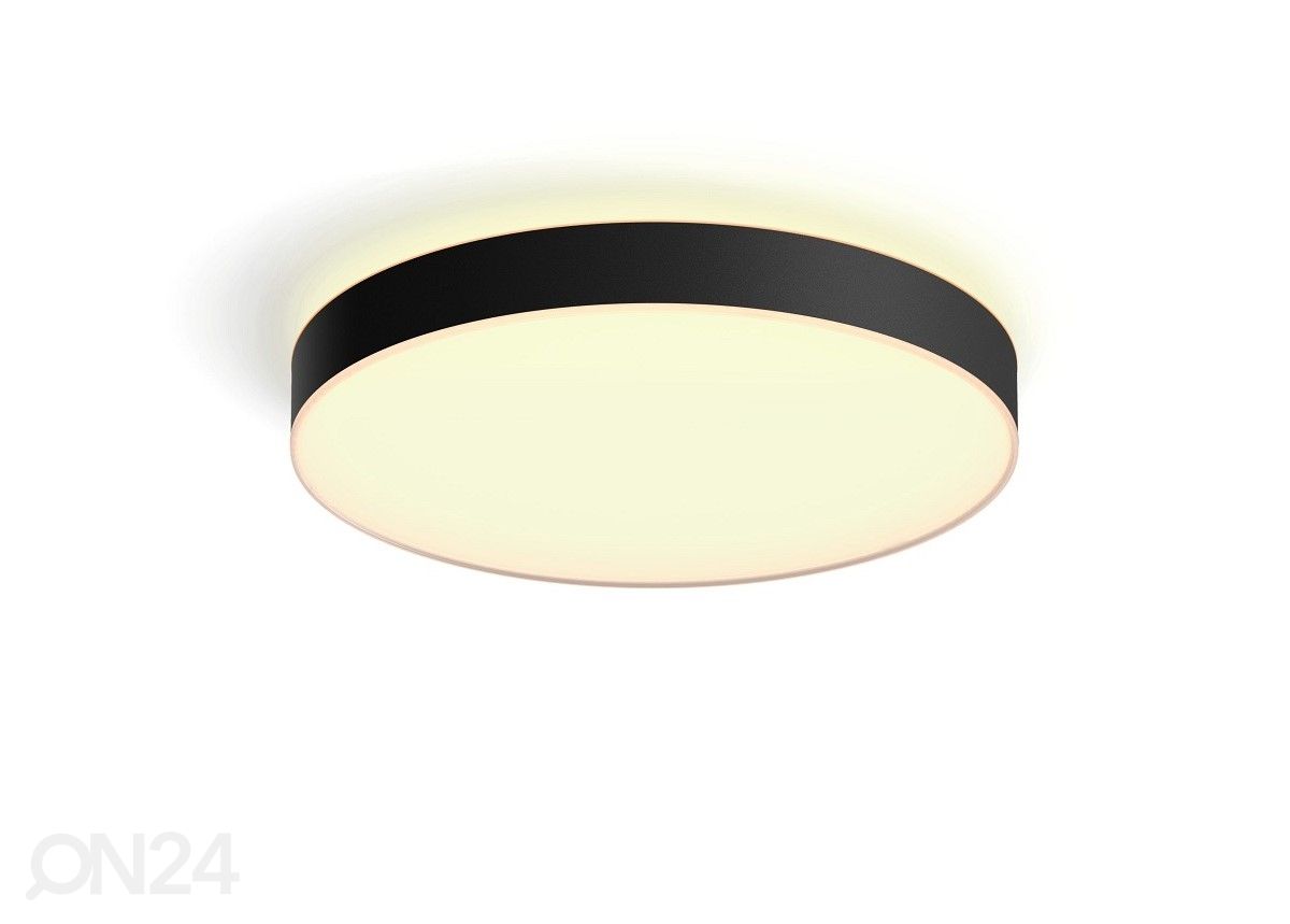 Hue White ambiance Enrave L nutikas laevalgusti must puldiga Ø 42,5 cm suurendatud