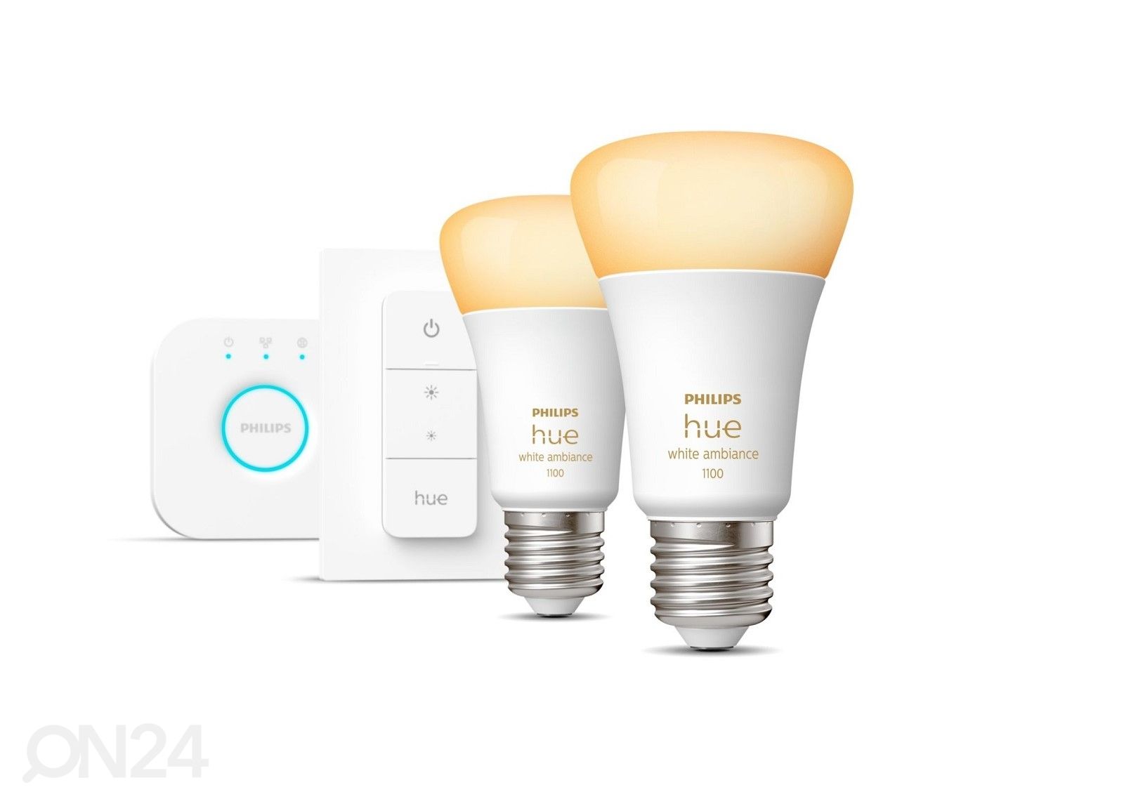 Hue White ambiance stardikomplekt 2xE27 suurendatud