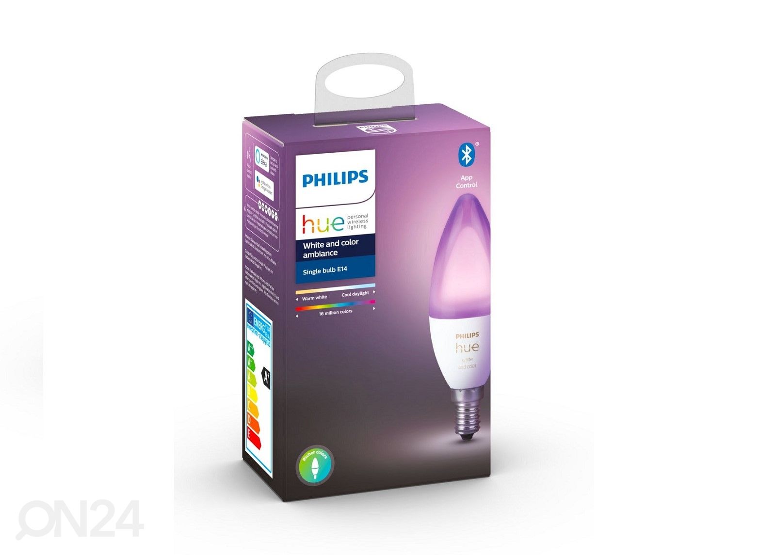 Hue White and Color ambiance elektripirn E14 5,3 W B39 suurendatud