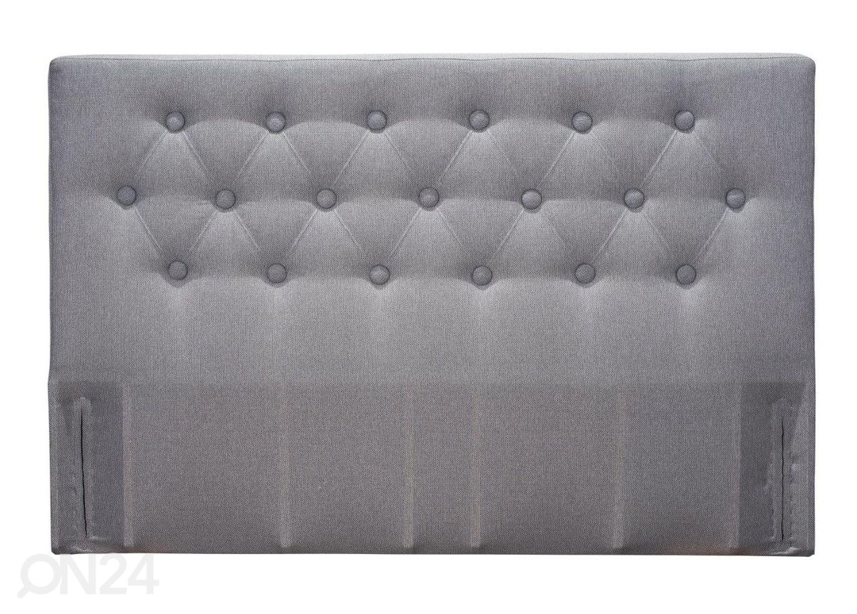 Hypnos mööblikangaga voodipeats Carl 160x105x10 cm suurendatud