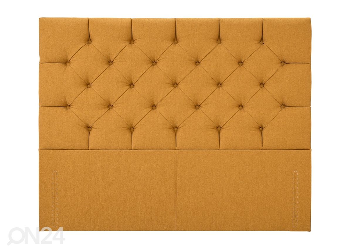 Hypnos mööblikangaga voodipeats Chesterfield 186x120x10 cm suurendatud