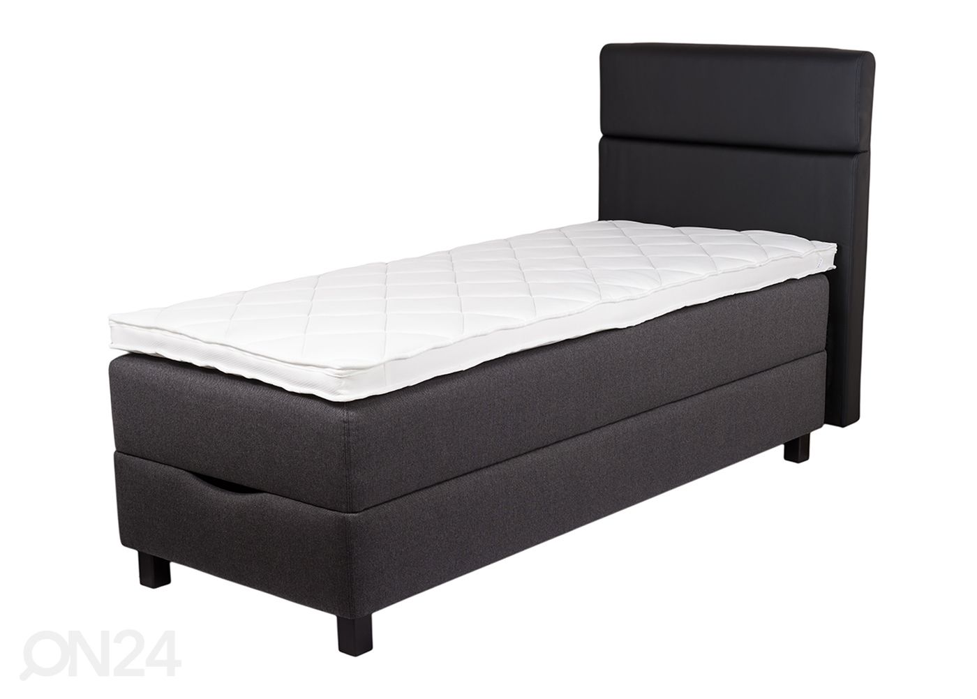 Hypnos pesukastiga voodi Athena 80x200 cm + pneumo mehhanism suurendatud