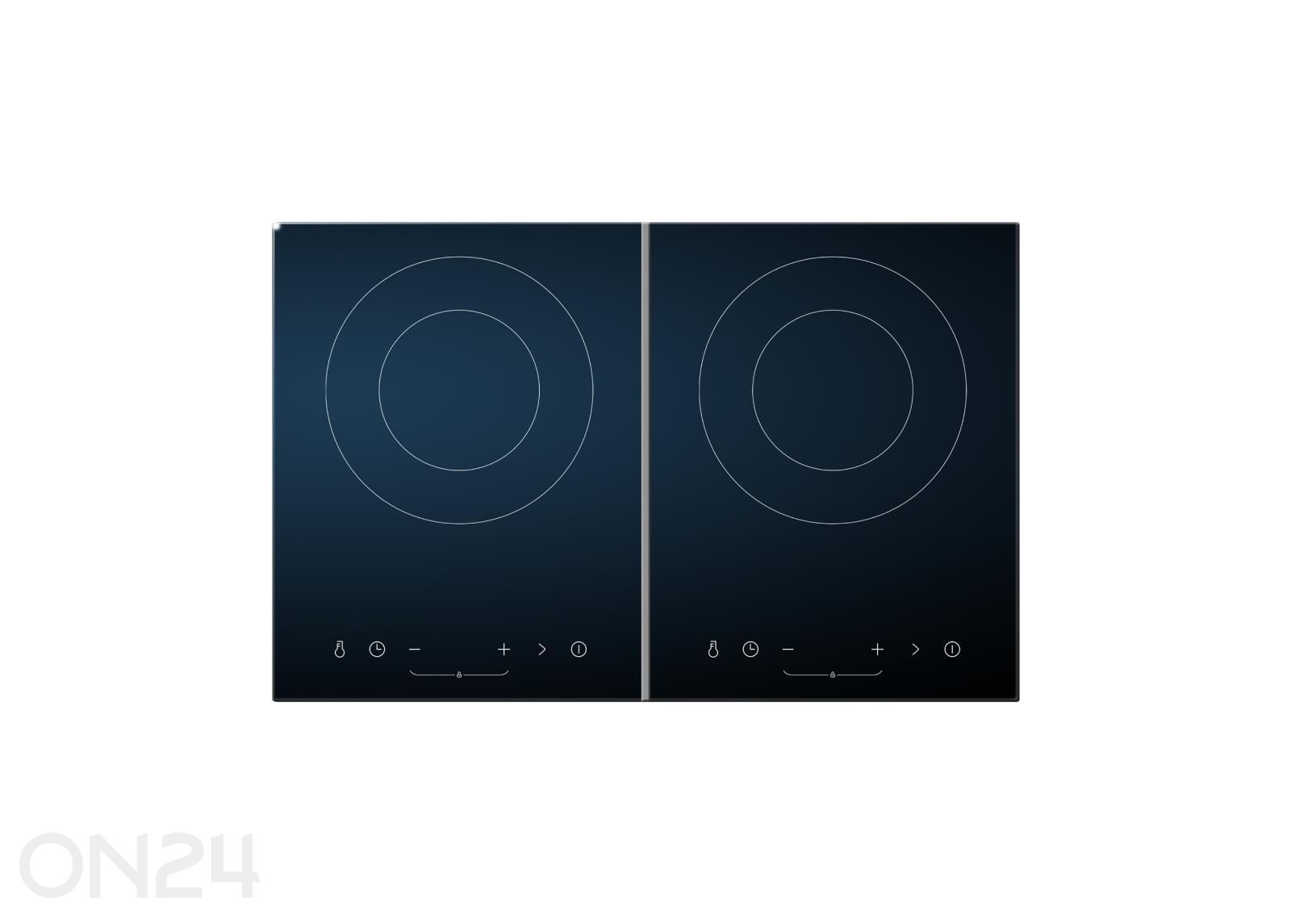 Induktsioonlauapliit 2 tsooniga Scandomestic HOI57T suurendatud