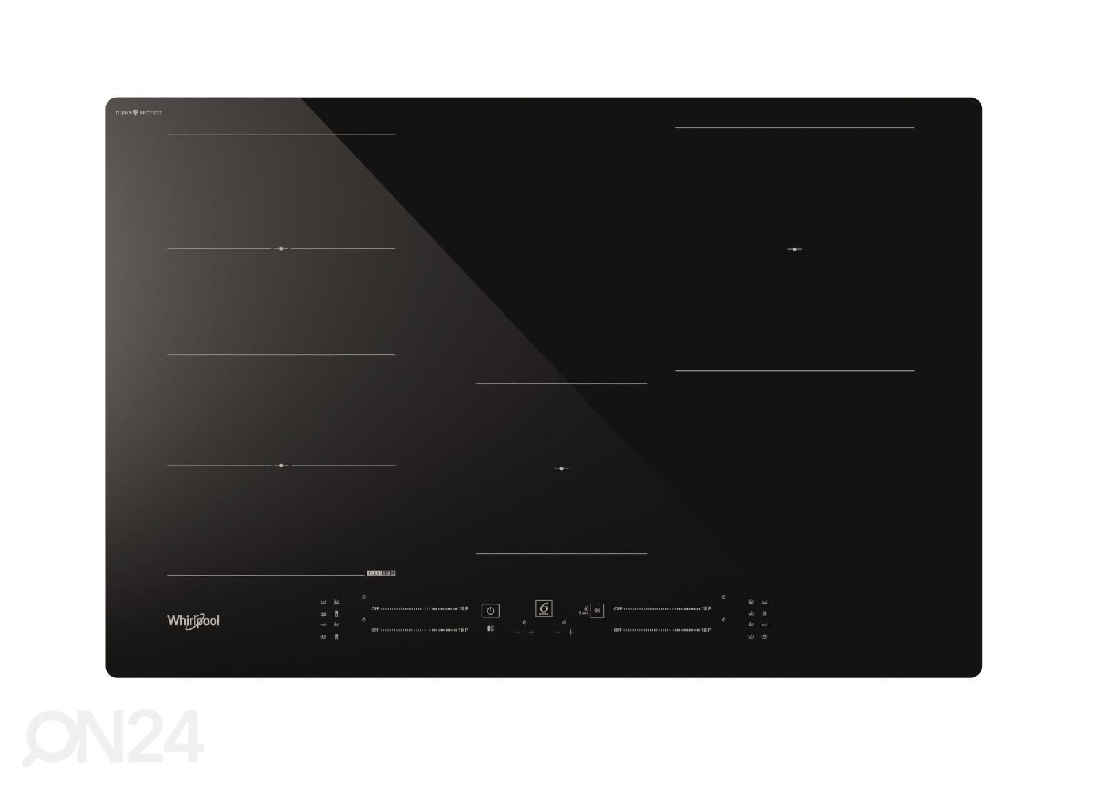 Induktsioonplaat Whirlpool WFS1577CPNE suurendatud
