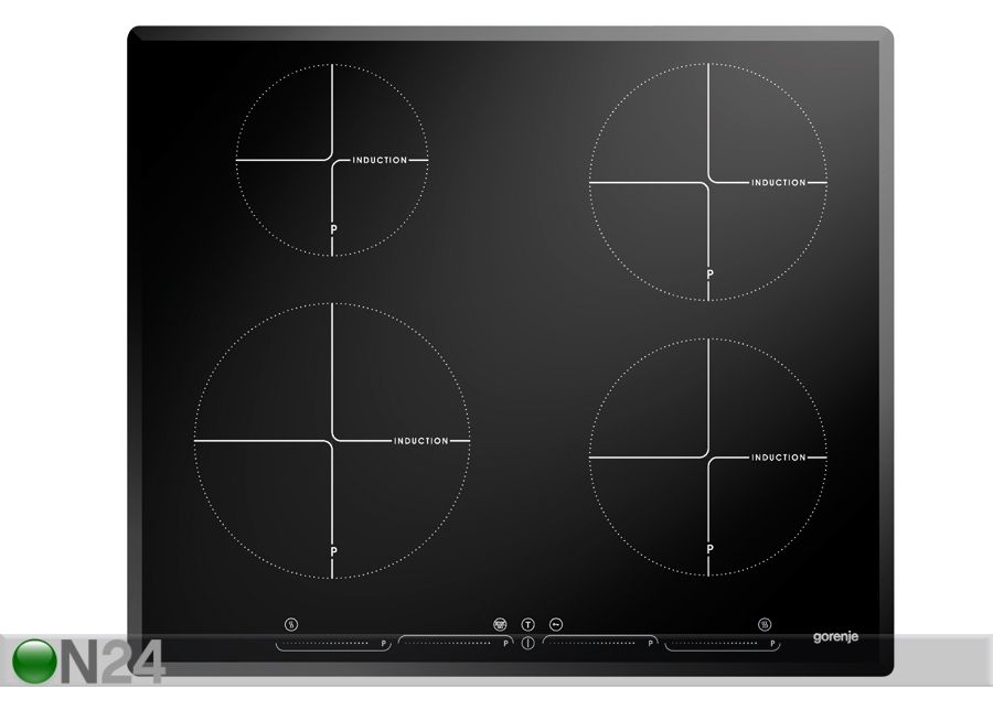 Induktsioonpliidiplaat Gorenje suurendatud