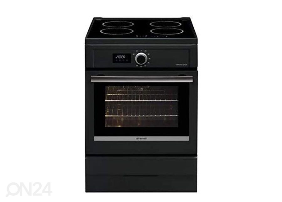 Induktsioonpliit Brandt BCI6656A must suurendatud