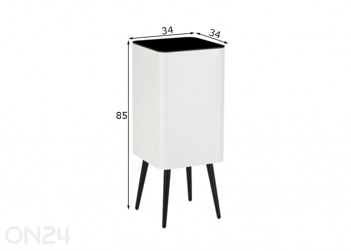 Infrapuna küttetorn Tower-Pro 500 W suurendatud mõõdud