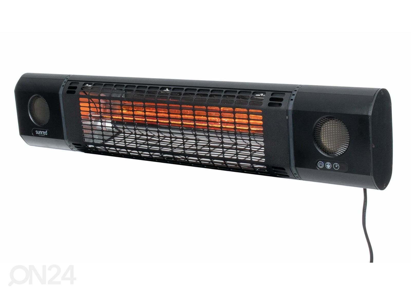 Infrapuna soojuskiirgur kõlariga Sunred Sun and Sound Ultra 2000 W suurendatud