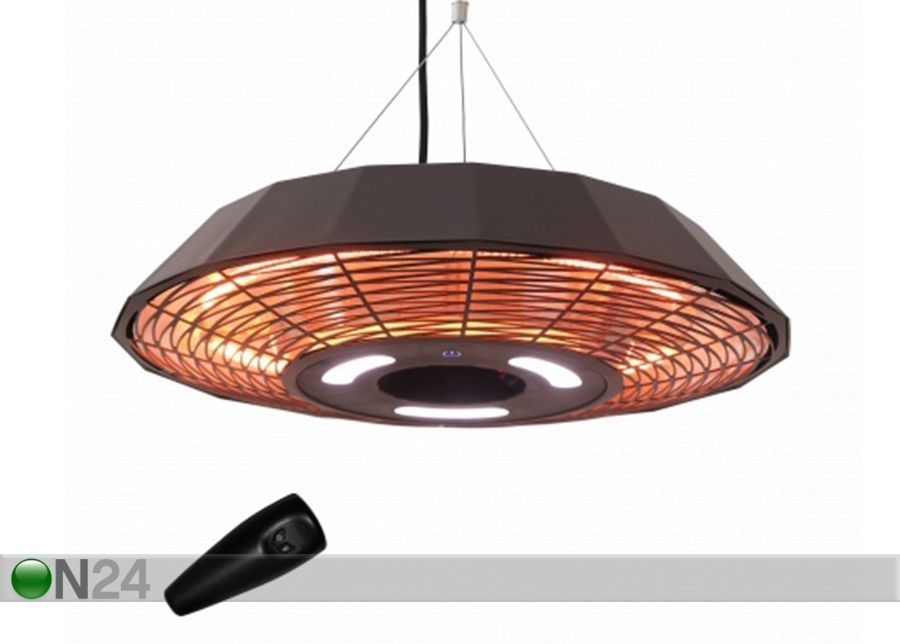 Infrapuna soojuskiirgur Veltron Premium Ceiling Modern LED 2 kW suurendatud