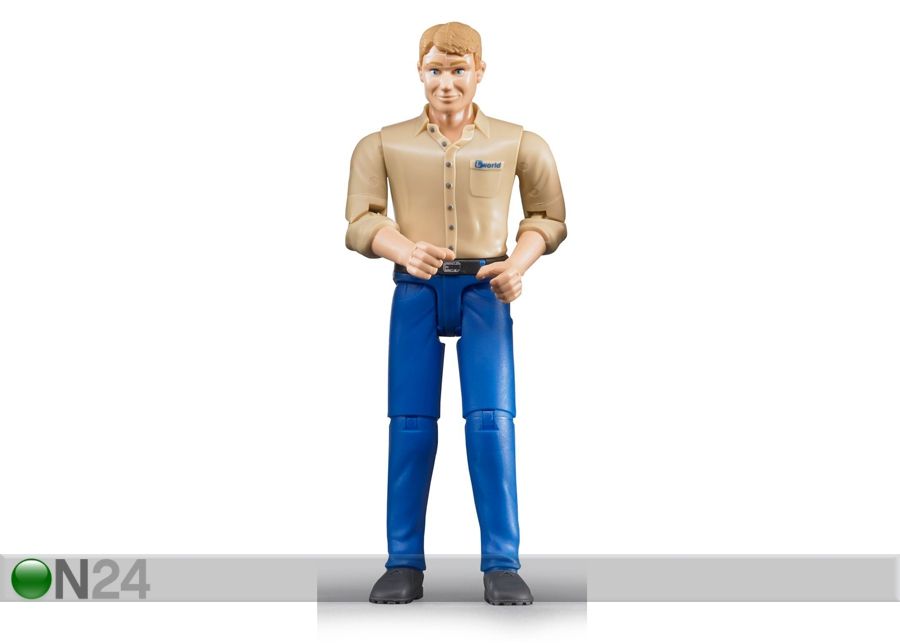 Inimfiguur mees Bruder suurendatud