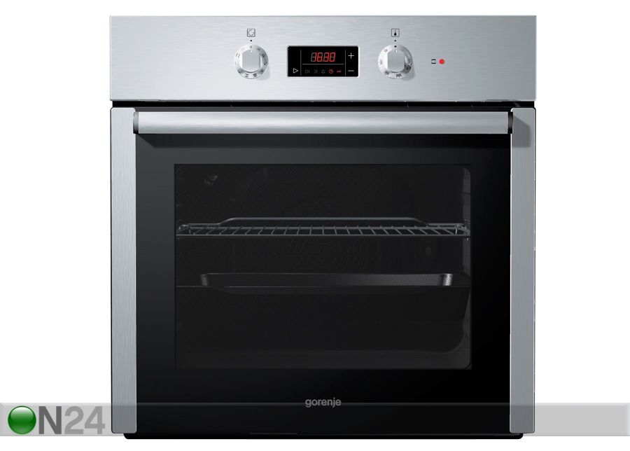 Integreeritav ahi Gorenje roostevaba suurendatud
