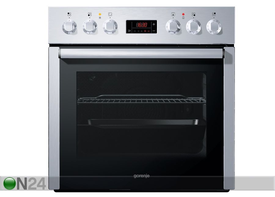 Integreeritav ahi Gorenje roostevaba suurendatud