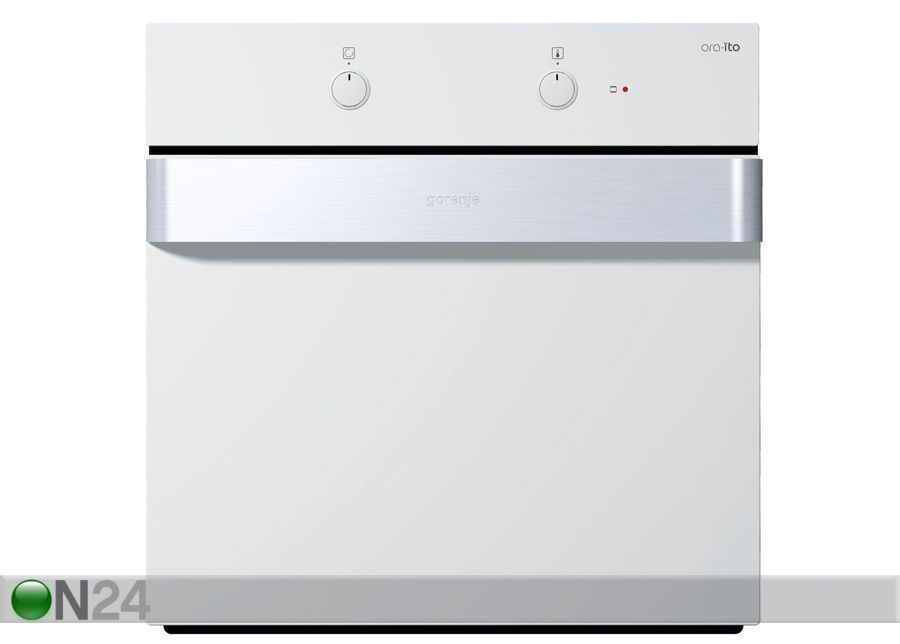 Integreeritav ahi Gorenje valge suurendatud