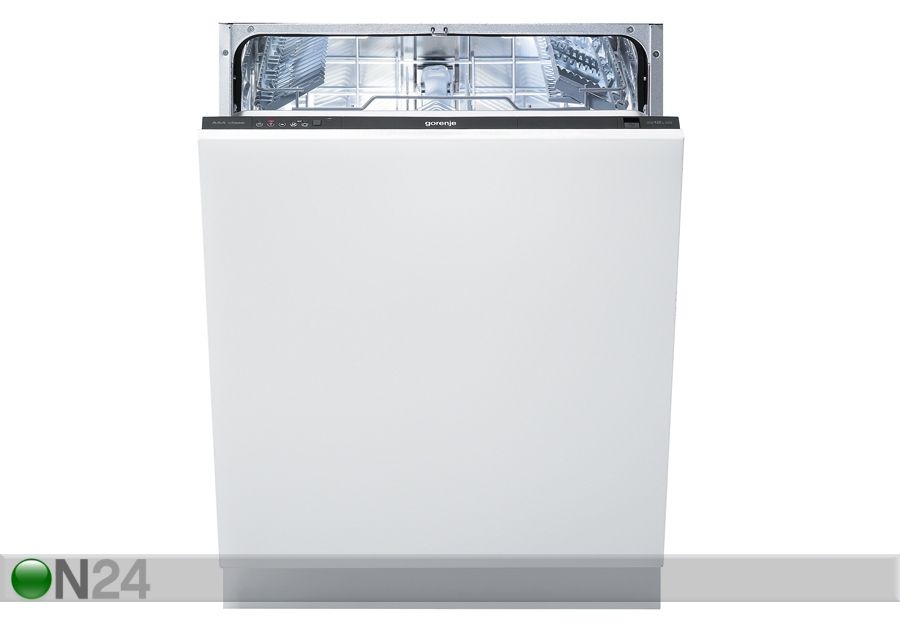 Integreeritav nõudepesumasin Gorenje suurendatud