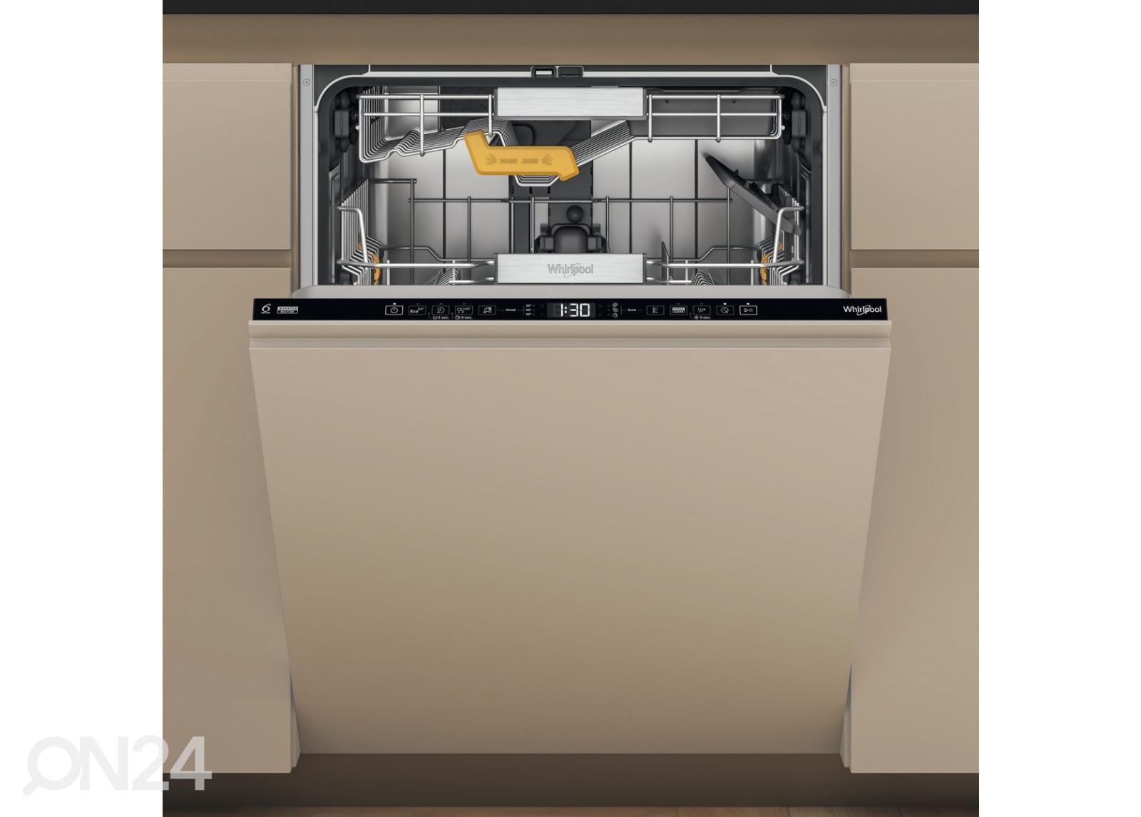 Integreeritav nõudepesumasin Whirlpool W8IHT58T suurendatud