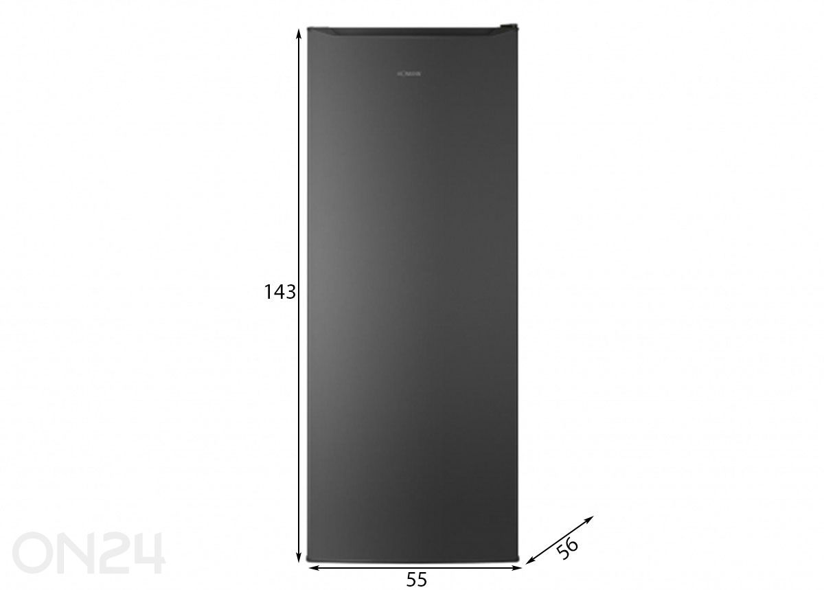 Jahekülmik Bomann VS7363DIX suurendatud mõõdud