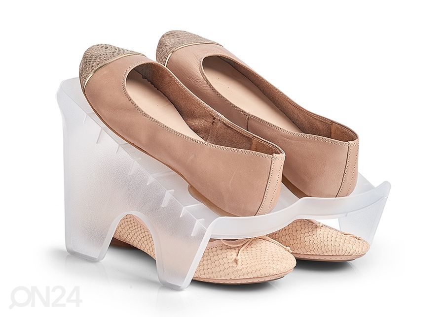 Jalanõude riiul suurendatud